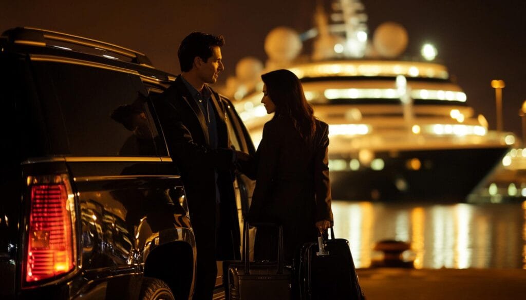 luxury chauffeur for music concerts