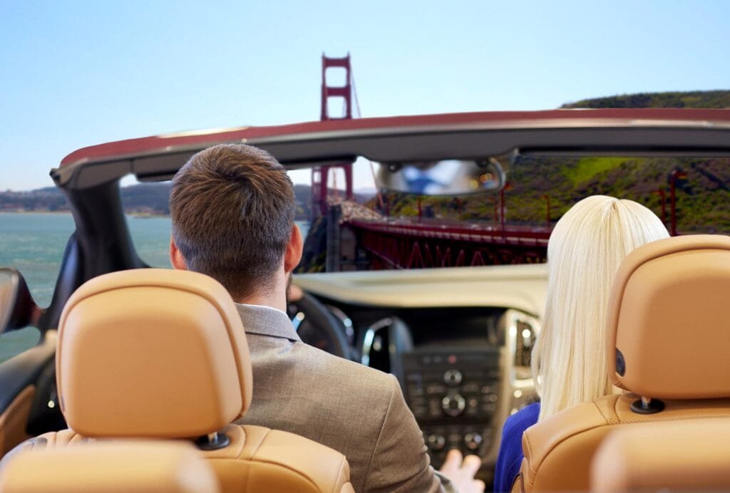 luxury transport for tourists in Marin County