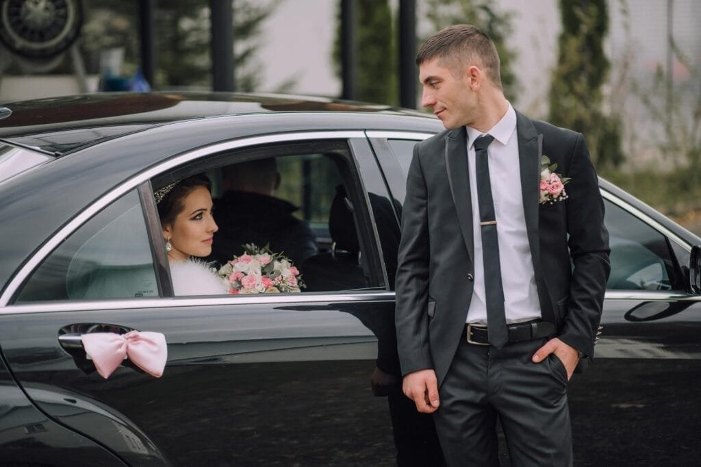 private chauffeur for wedding transportation