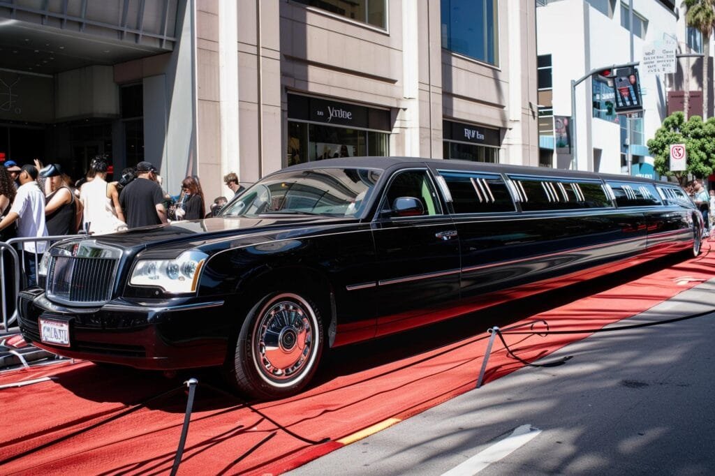 prom limousine in San Jose
