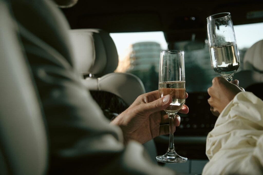 wine tour limousine in Napa