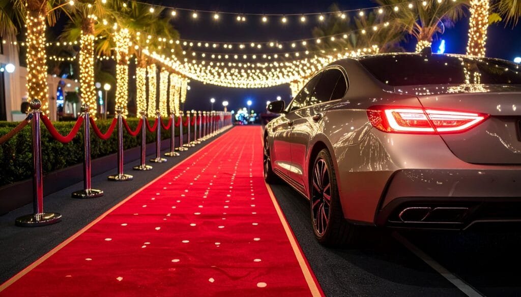 luxury rides for anniversary celebrations