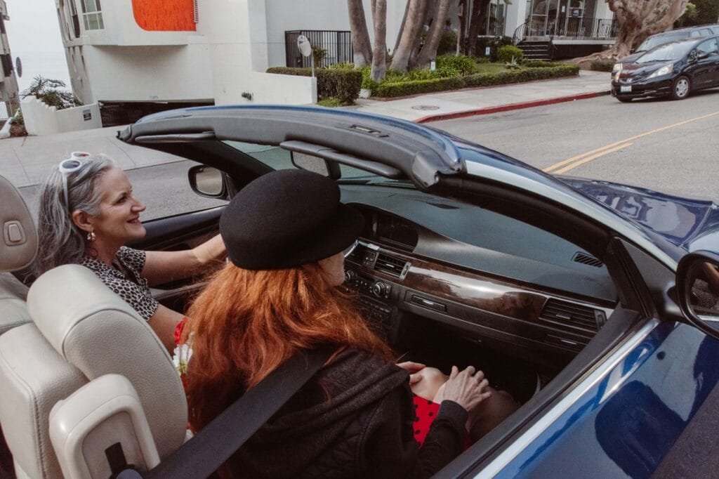 how to book a luxury ride in Marin County