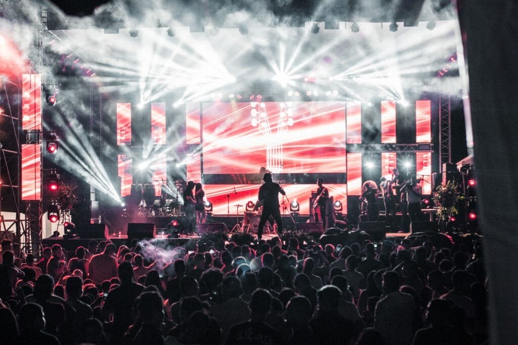 luxury transportation for concert attendees